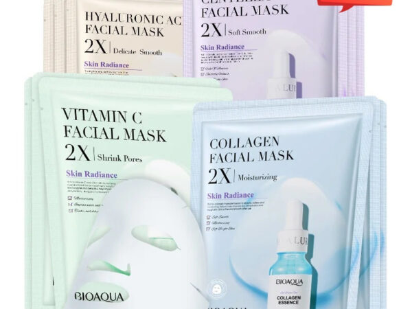 Collagen silk mask